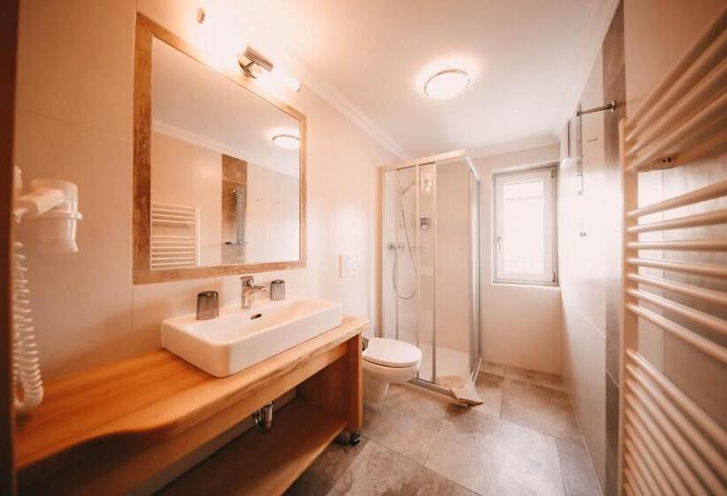 آپارتمان 1 خوابه با تراس, Posers Bergwelt B&b