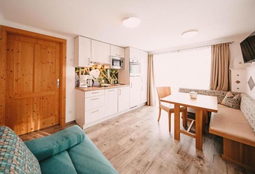 آپارتمان 1 خوابه با تراس, Posers Bergwelt B&b