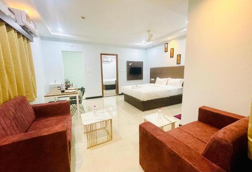 סוויטה משפחתית, Deccan Suites, Tirupati