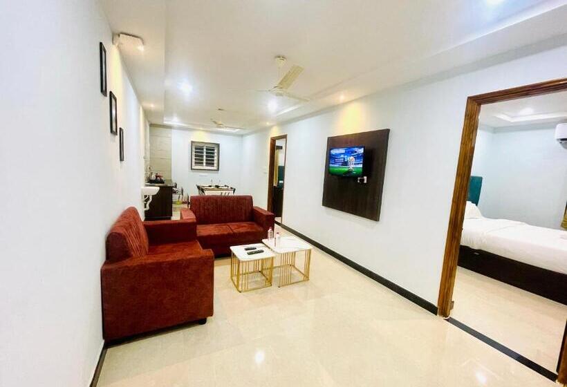 חדר משפחתי, Deccan Suites, Tirupati