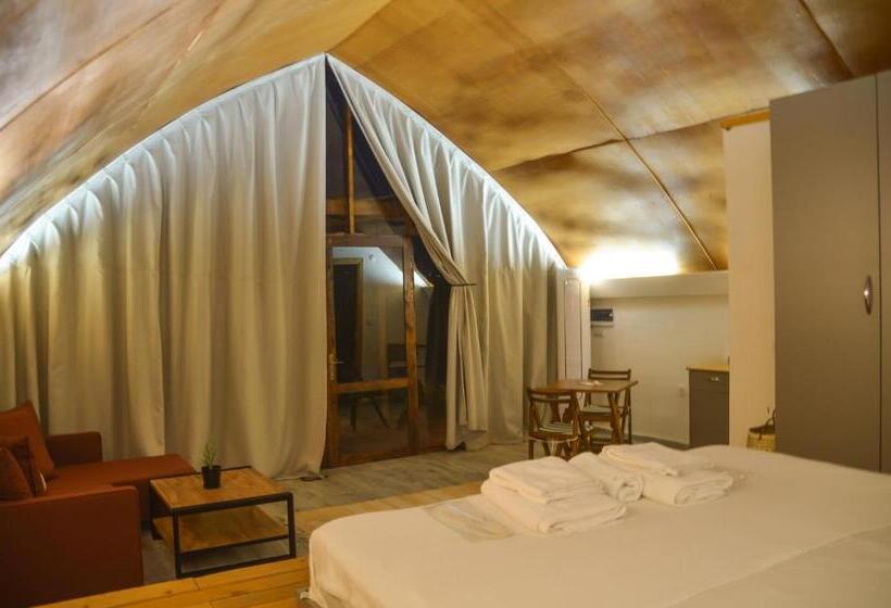 스탠다드 테라스 룸, Quonset Glamping