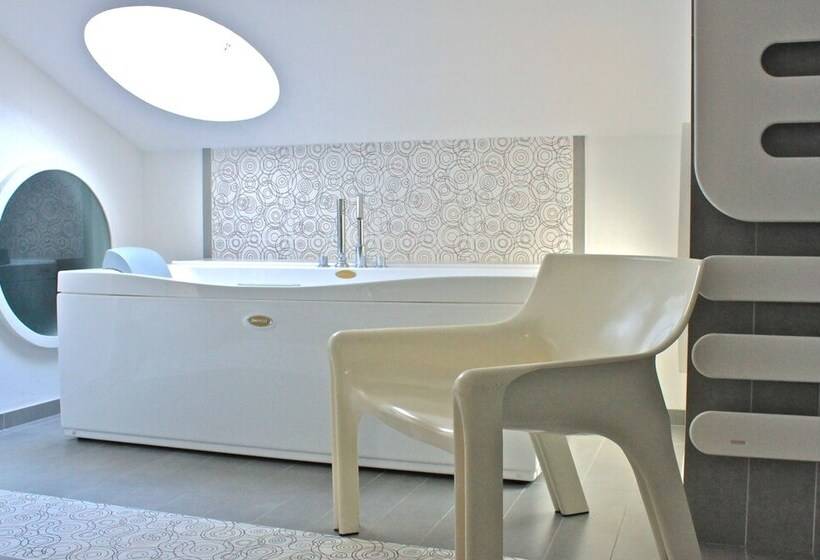 غرفة قياسية مزوَّدة بجاكوزي, B&b Villa Fortezza