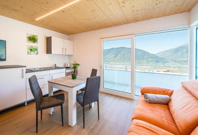 带1个卧室的带阳台的公寓, Appartements Graf Hartwig