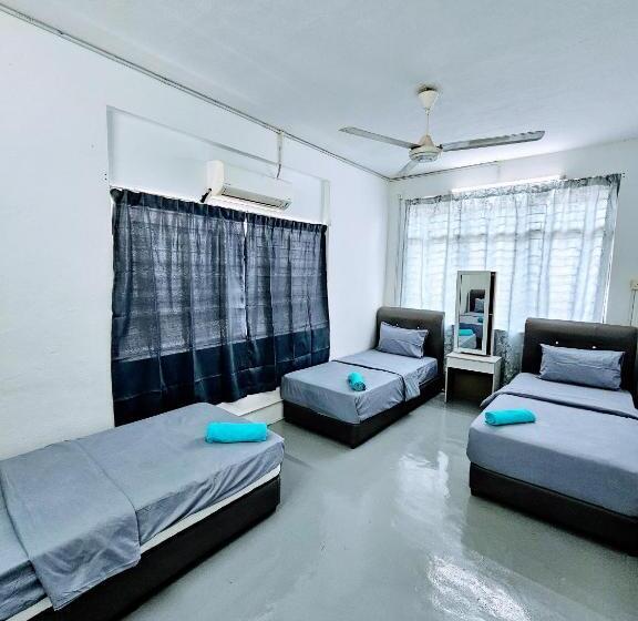 Трехместный Номер Стандарт Совместная Ванная, Panchor 6 Hostel