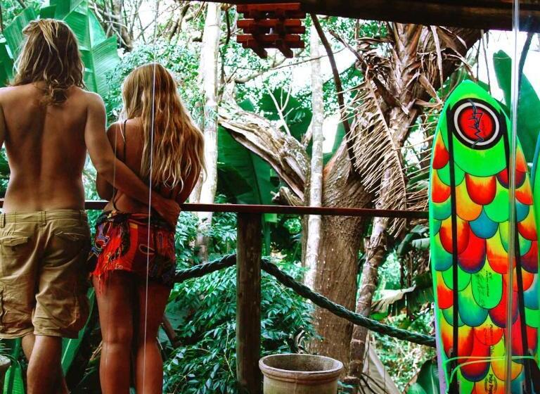 Standard room with outdoor bath, Mantis And Moon Surf Paradise & Adventure Lodge