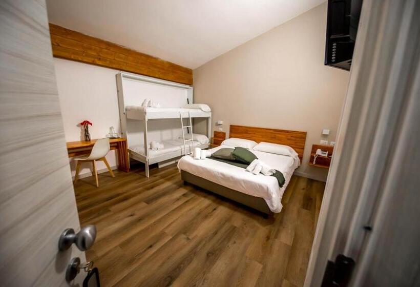 スタンダード４人部屋, Parco Hotel Granaro