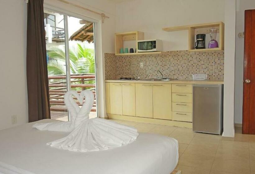 テラス付きスタンダードルーム, El Fuerte Beach Apartments
