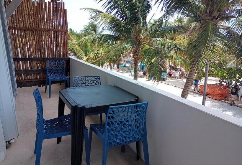 バルコニー付きスタンダードルーム, El Fuerte Beach Apartments