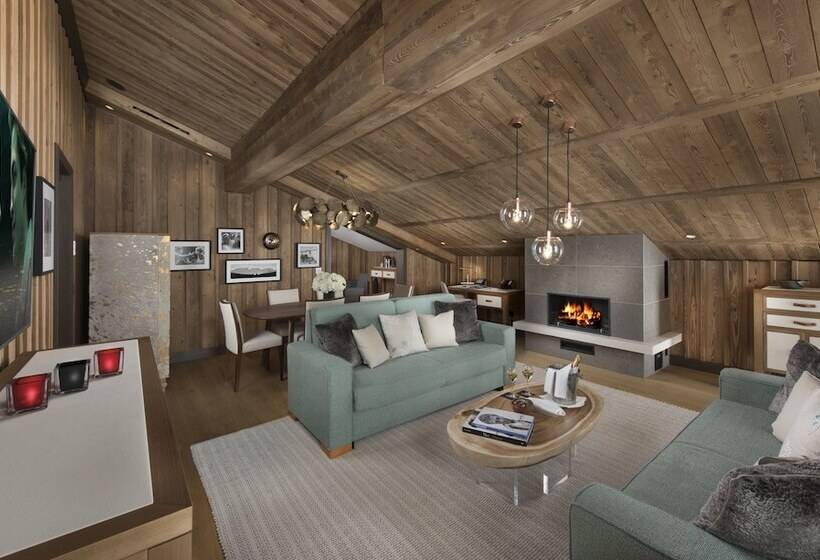 Номер Престиж, Hôtel Barrière Les Neiges Courchevel