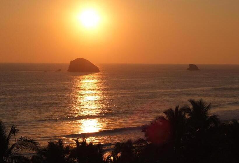 스탠다드 룸 바다 전망, La Loma Linda, Bungalows, Yoga And Feldenkrais, Starlink Internet