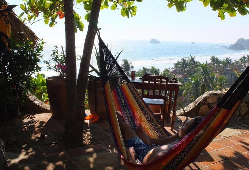 스탠다드 룸 바다 전망, La Loma Linda, Bungalows, Yoga And Feldenkrais, Starlink Internet