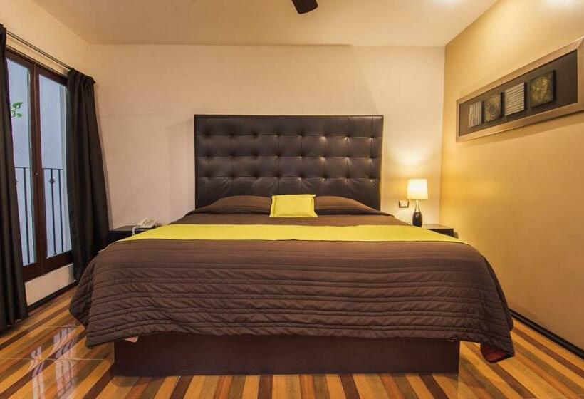 스탠다드 룸 킹사이즈 침대, Majova Inn Xalapa