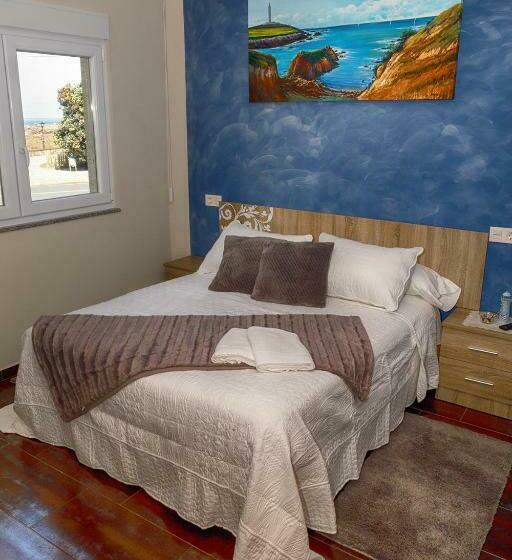 اتاق استاندارد با چشم‌انداز دریا, Muxia Mare   Hostel