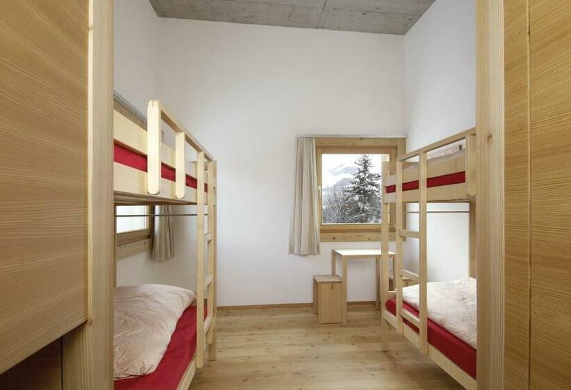 اتاق استاندارد چهار تخته, Scuol Youth Hostel