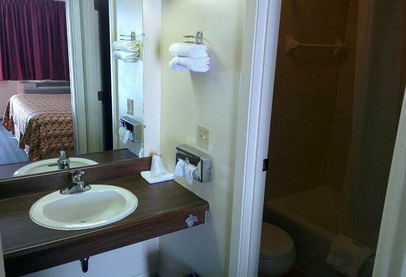 带大床的标准间, Economy Inn Toledo Perrysburg