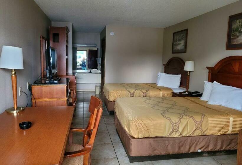 带2个双人床的标准工作室, Highland Inn Denham Springs Baton Rouge East