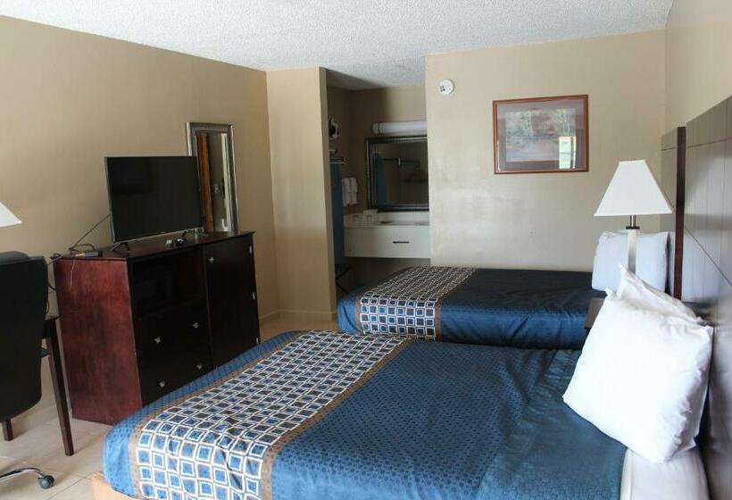 غرفه قياسيه سريرين مزدوجين, Highland Inn Denham Springs Baton Rouge East