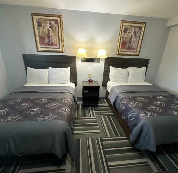 اتاق استاندارد با 2 تخت دوبل, Relax Inn  Saginaw