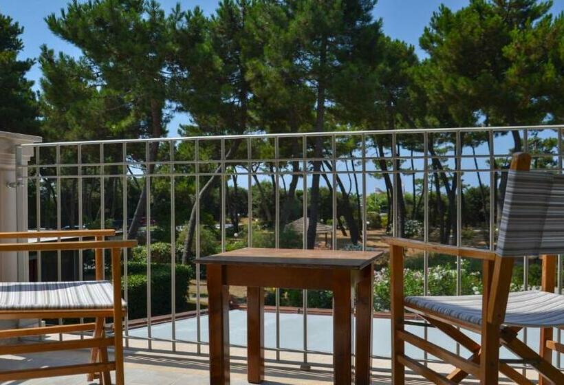 اتاق استاندارد با بالکن و چشم‌انداز دریا, Villa Elsa