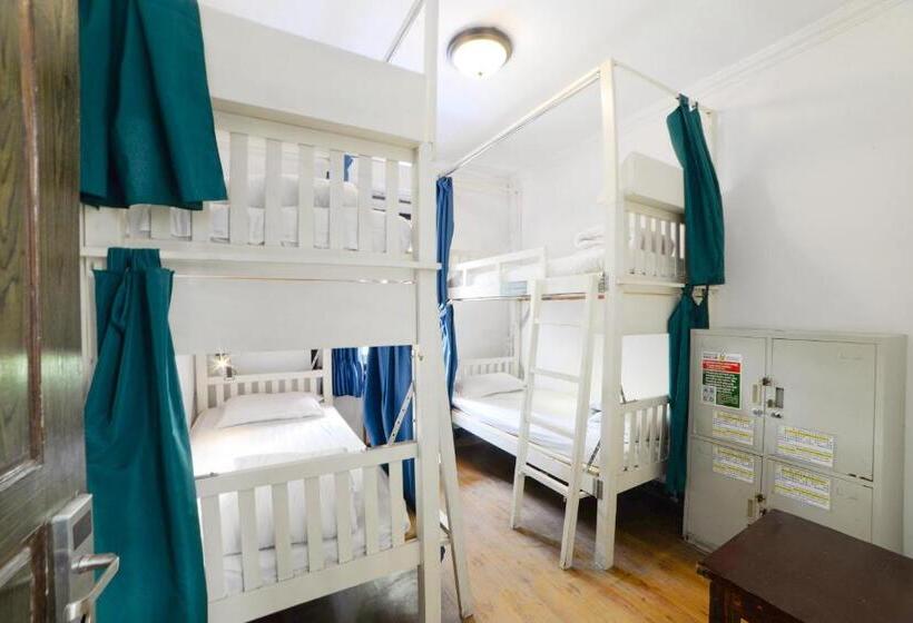 سرير فى غرفة مشتركه, Chengdu Mix Hostel Courtyard Poshpacker