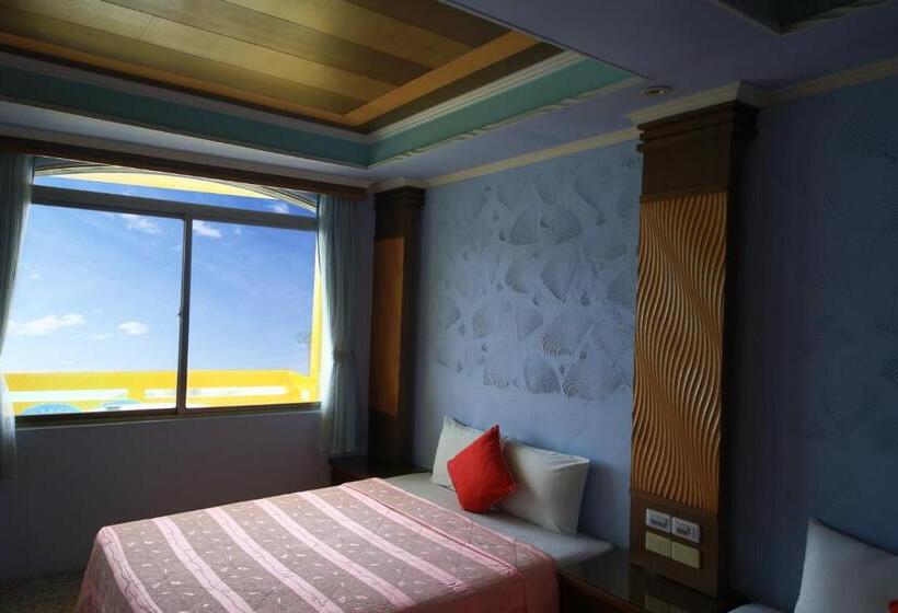 اتاق استاندارد چهار تخته با چشم‌انداز دریا, Goden Beach B&b