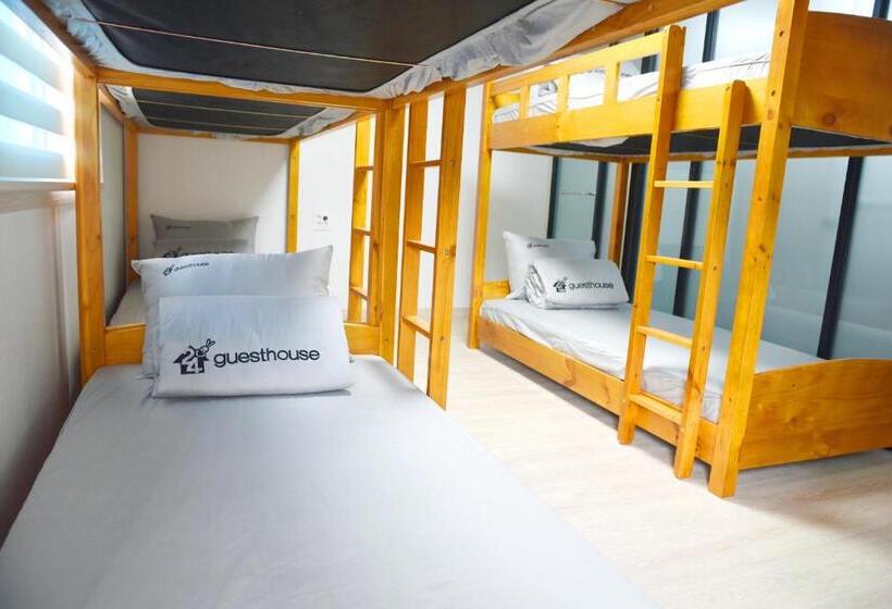 تختخواب در اتاق مشترک, 24 Guesthouse Suncheon