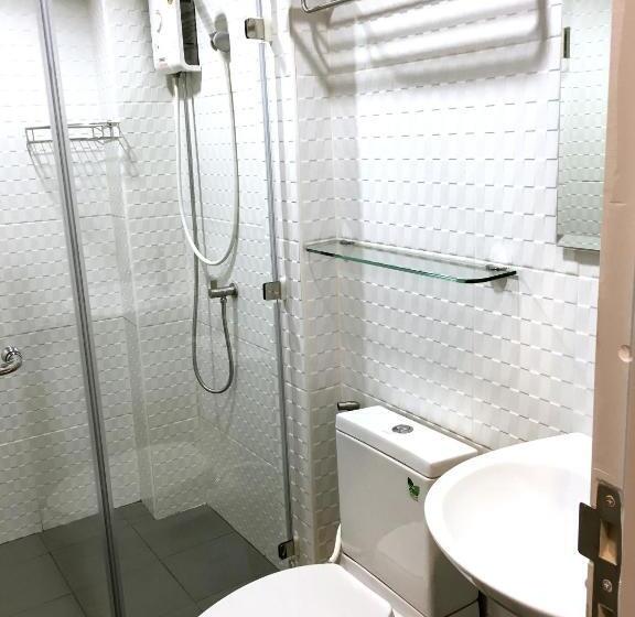 اتاق استاندارد با سرویس بهداشتی مشترک, Urban Hostel Bangkok