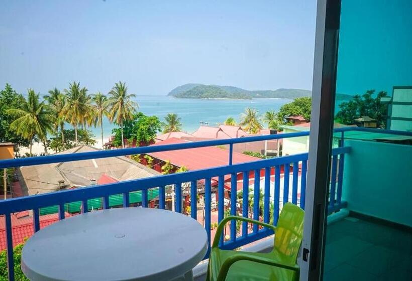 Standaardkamer met Uitzicht op Zee en Balkon, Royal Agate Beach Resort