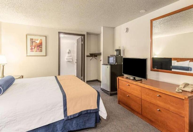장애인을 위한 킹사이즈 침대 스탠다드 룸, Value Inn Kenosha I 94   Exit 344
