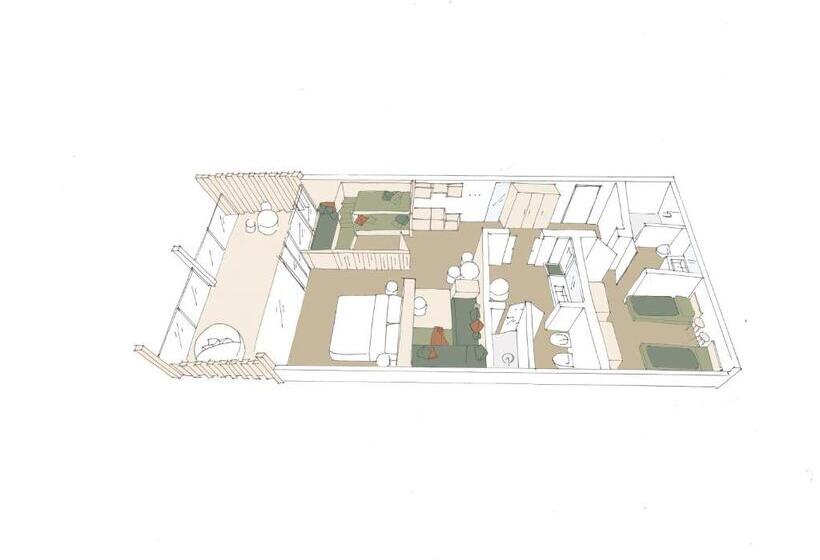 Люкс 3 Спальни, Aki Family Resort Plose