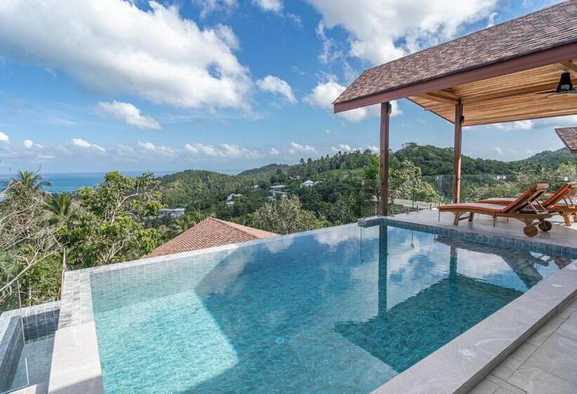 침실 2개 빌라, 2br Modern Balinese Pool & Sea View Villa #9