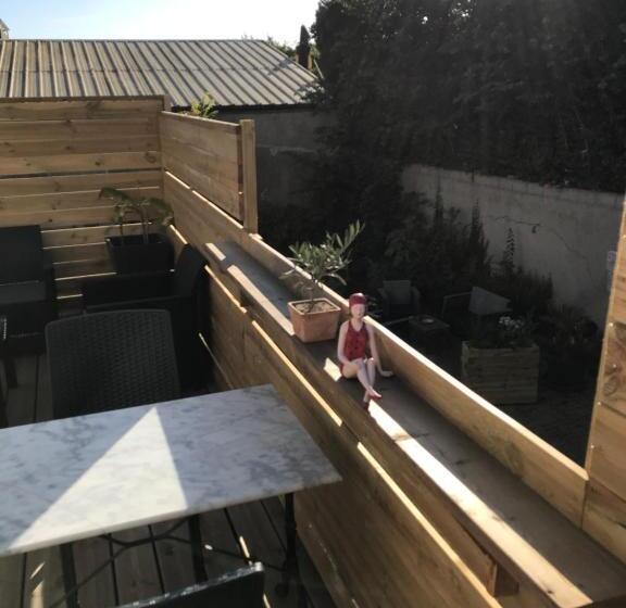 Номер Стандарт с Террасой, Sangatte Guest House   Studio Terrace   Seafront