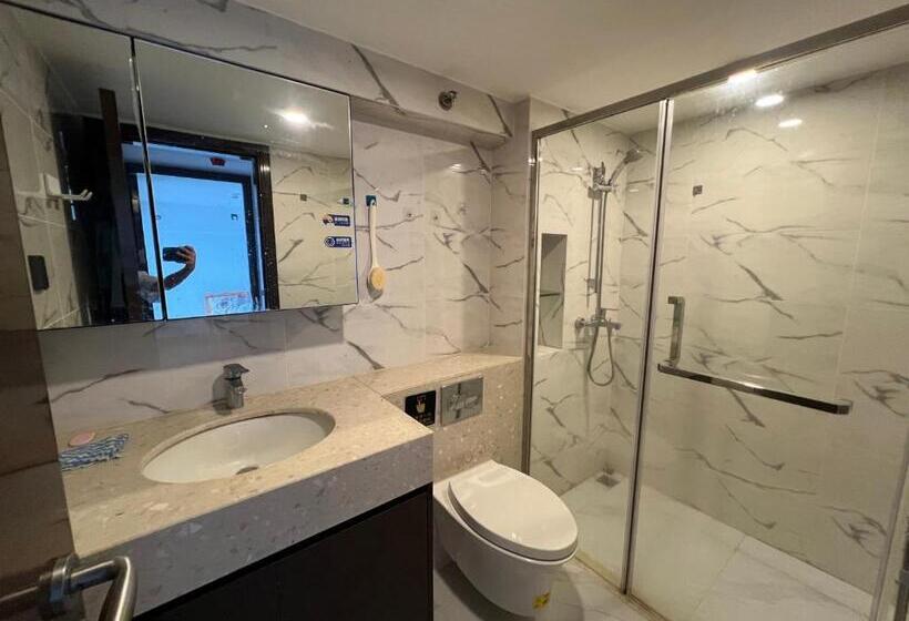 Quarto Quádruplo Estandar, 安家青年寓舍深圳北站店anjia Youth Hostel Shenzhen Railway North Branch