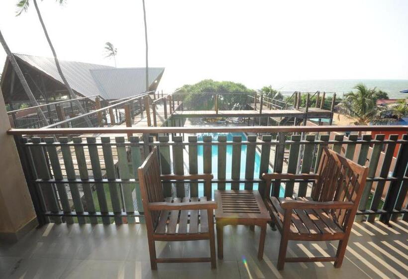 豪华海景房带阳台, Saprin Beach Resort
