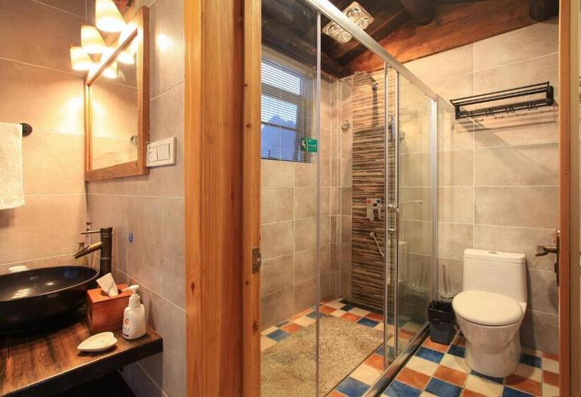 Номер Стандарт с Террасой, Yangshuo Shui Mo Ju Guesthouse