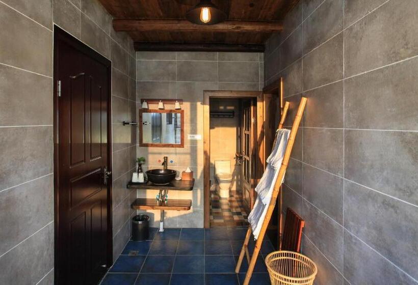 Номер Стандарт с Террасой, Yangshuo Shui Mo Ju Guesthouse