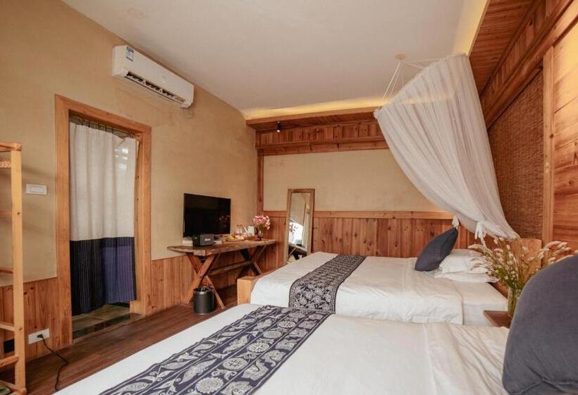 Номер Стандарт с Балконом, Yangshuo Shui Mo Ju Guesthouse