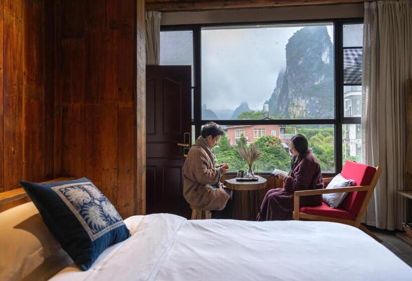 Номер Стандарт с Балконом, Yangshuo Shui Mo Ju Guesthouse