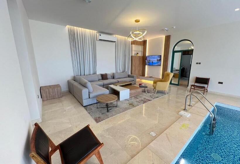 Villa 3 Makuuhuonetta, Dibba Mountain Park Resort
