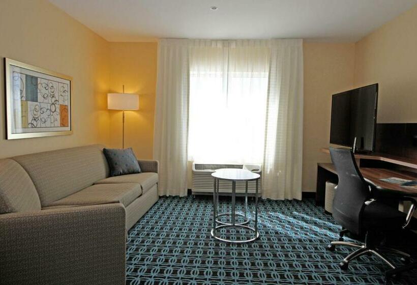 스탠다드 룸 킹사이즈 침대, Fairfield Inn & Suites By Marriott London