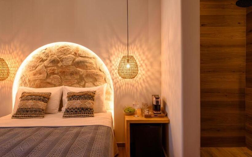 Апартаменты 1 Спальня Вид на Бассейн, Olive Mykonos Villas