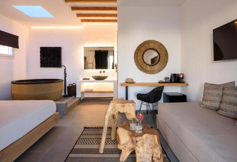 Люкс с гидромассажем, Olive Mykonos Villas