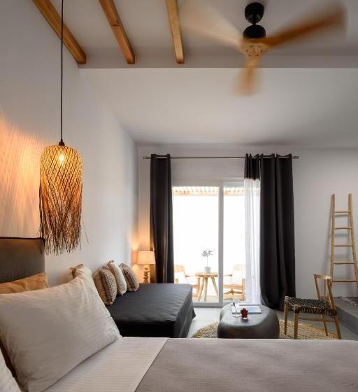 Апартаменты 1 Спальня Вид на Бассейн, Olive Mykonos Villas