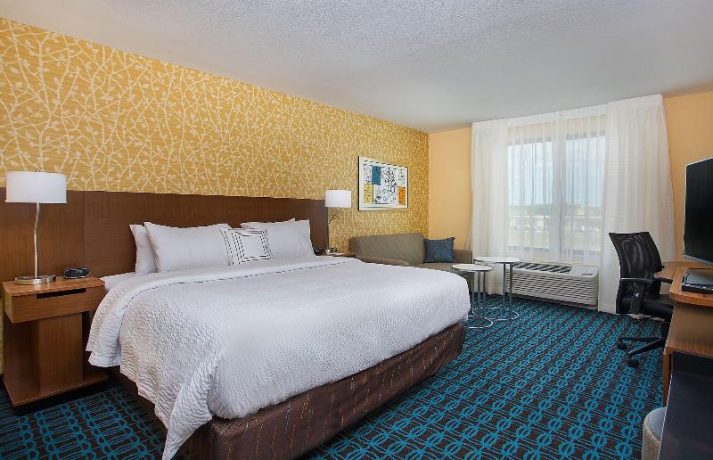 带大床的标准间, Fairfield Inn & Suites By Marriott Nashville Hendersonville