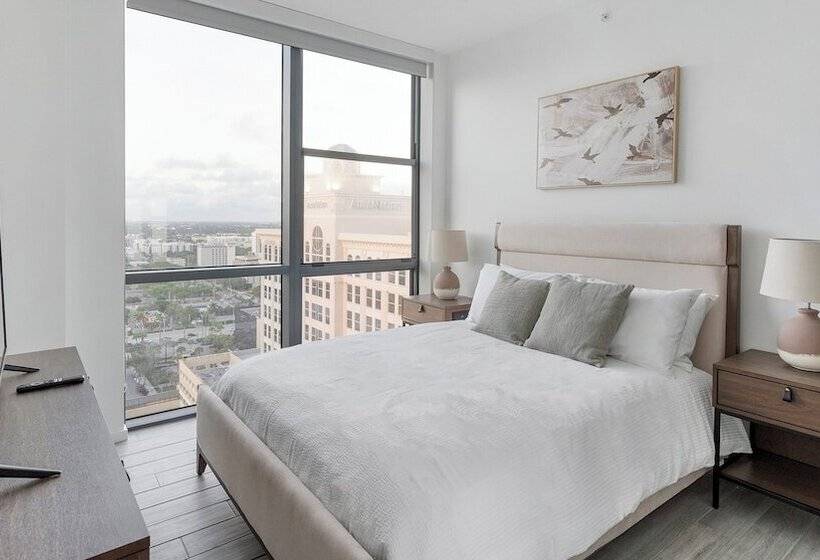 ２ベッドルームアパートメント, Flow Fort Lauderdale Condos By Barsala