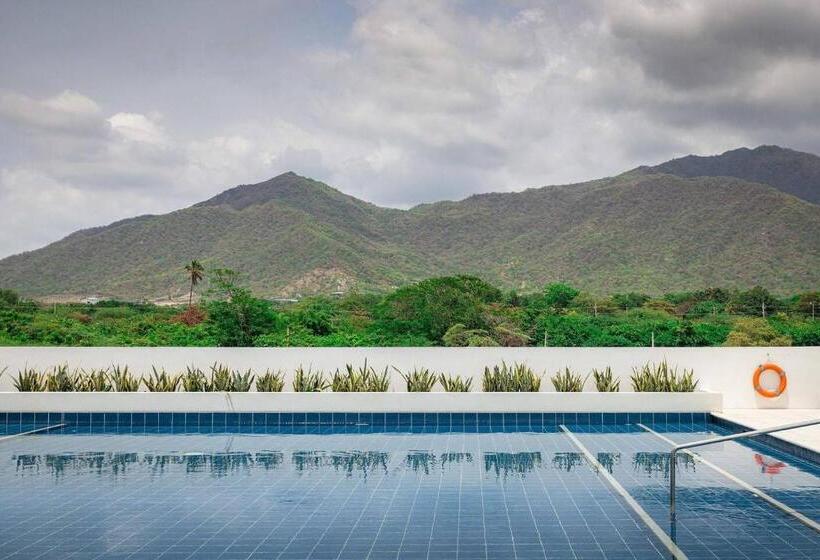 آپارتمان 1 خوابه با چشم‌انداز دریا, Apartamento En Pozos Colorados Santa Marta Hotel Porto Horizonte Suite 1309  Pozos Colorados
