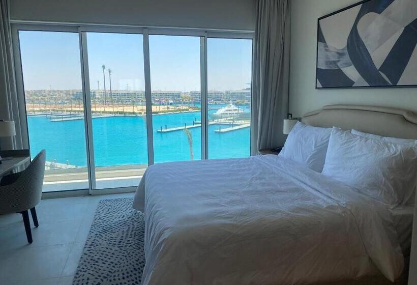 آپارتمان 1 خوابه با چشم‌انداز دریا, Address Beach Resort Marassi