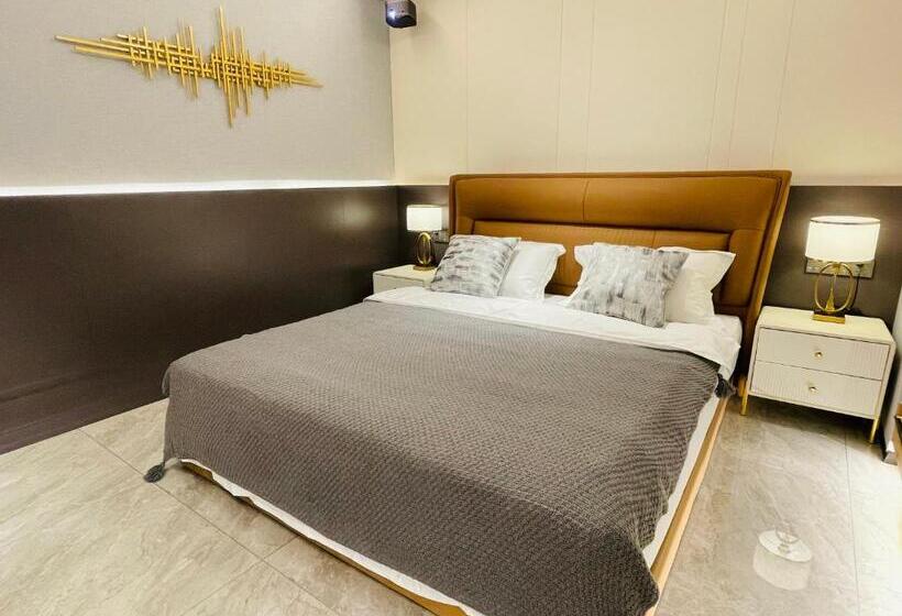 스탠다드 룸 킹사이즈 침대, Jingxu Hotel Mentougou Shang An Subway Station