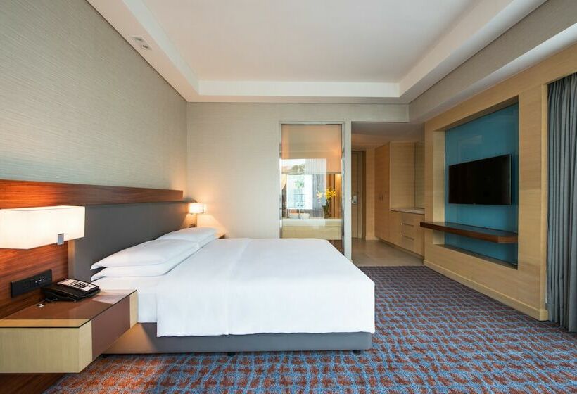 스탠다드 룸 더블 침대, Hyatt Regency Lucknow Gomti Nagar