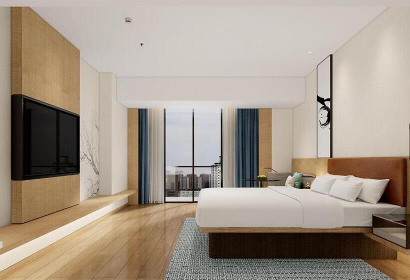 디럭스 룸 킹사이즈 침대, Fairfield By Marriott Shenzhen Dameisha